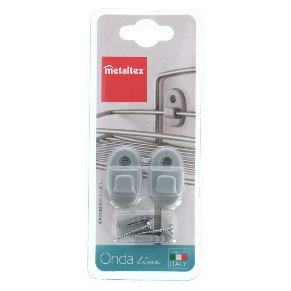 Metaltex Haken Onda Nylon 2 stuks