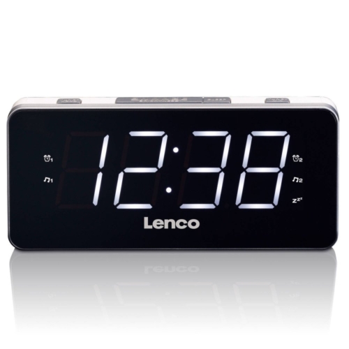 Lenco Wekkerradio LED display