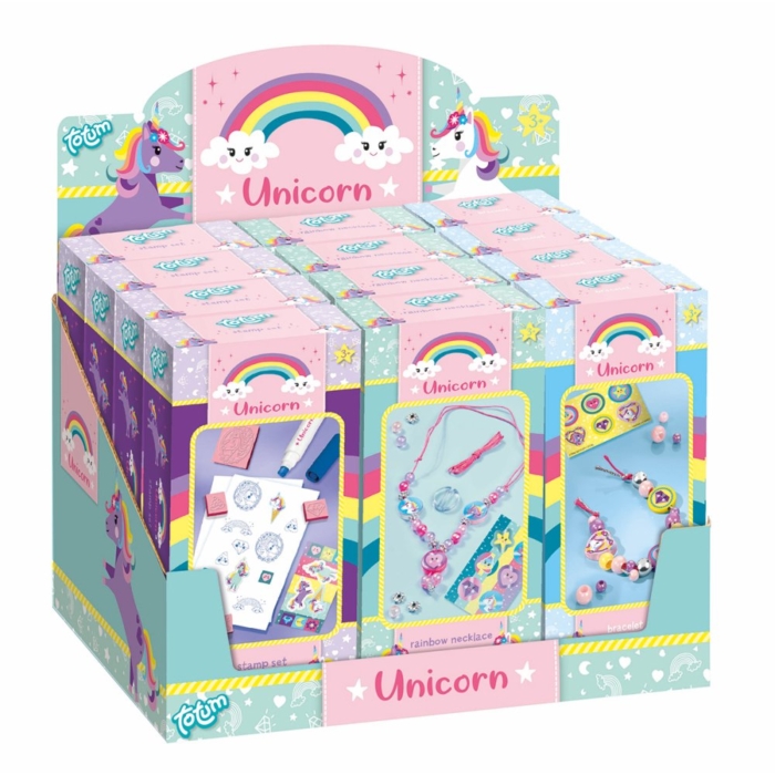 Totum Unicorn Display Mini 3 Assorti