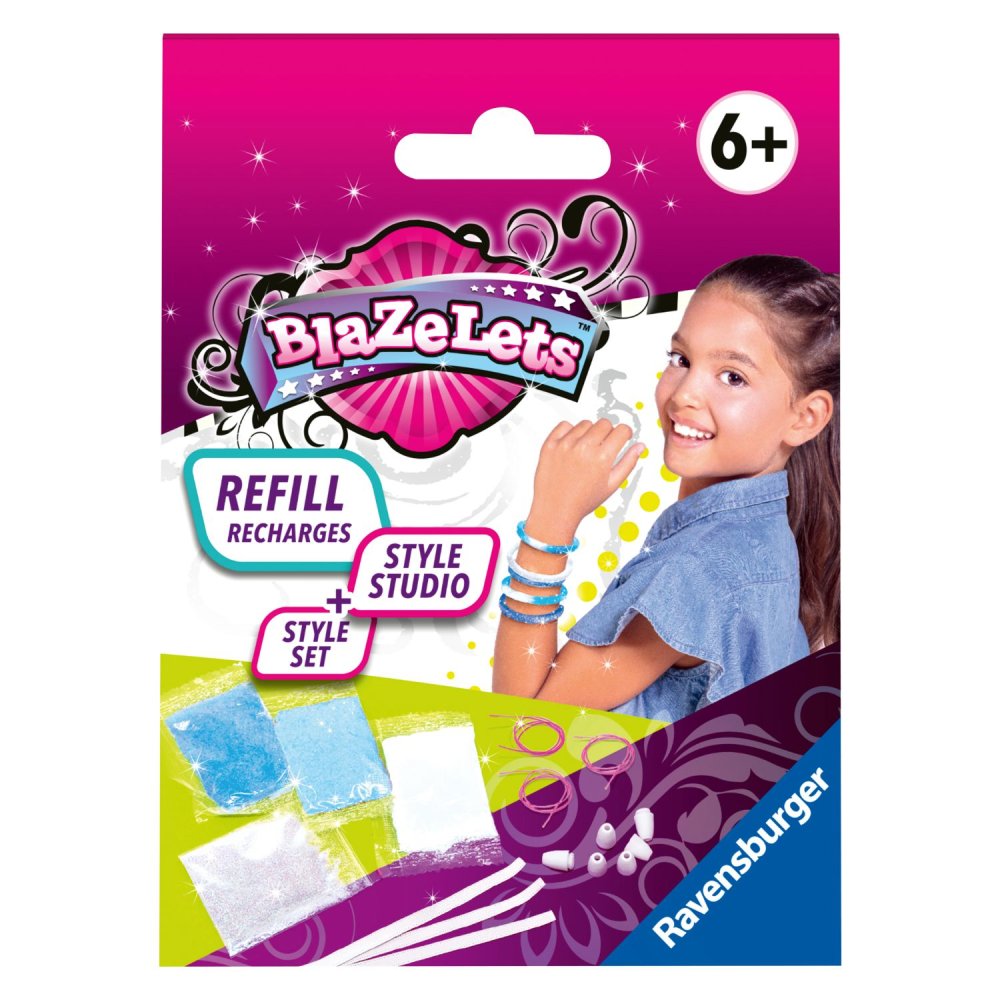 Ravensburger Blazelets Refill Blauw