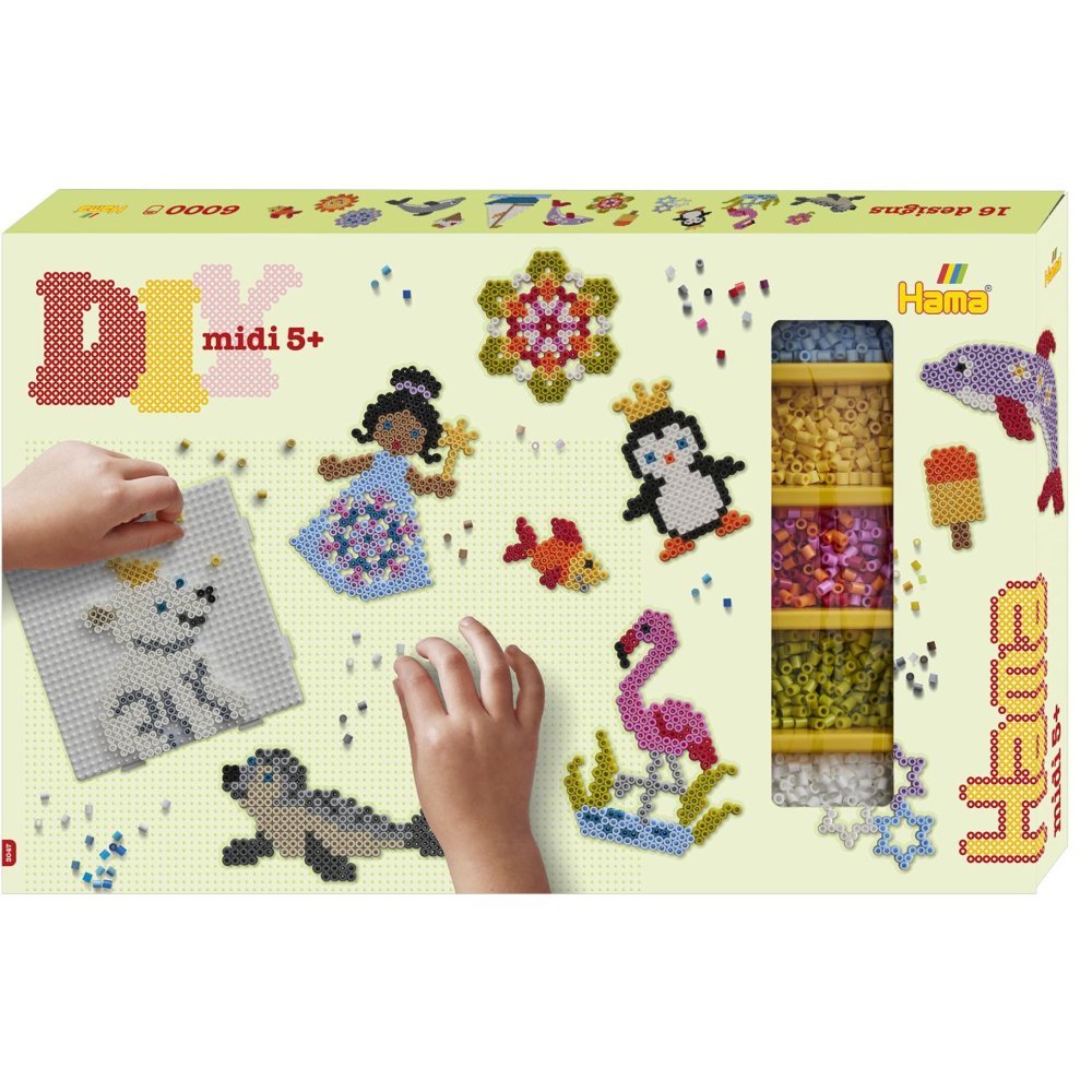 Hama stijkkralen 6000 stuks mega gift box