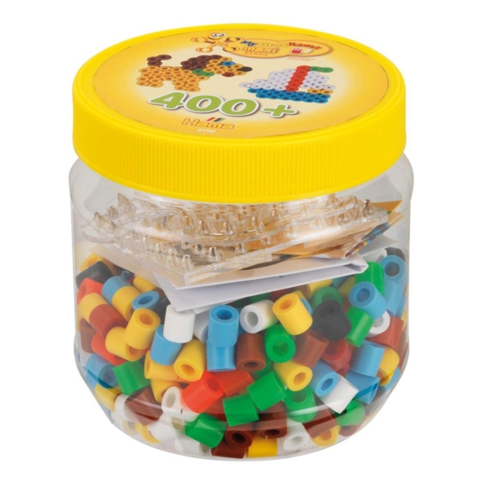 Hama Maxi Strijkkralen Ton Met 400 Stuks Mixed Colors