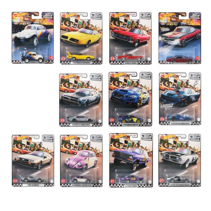 Hot Wheels Premium Boulevard Assorti