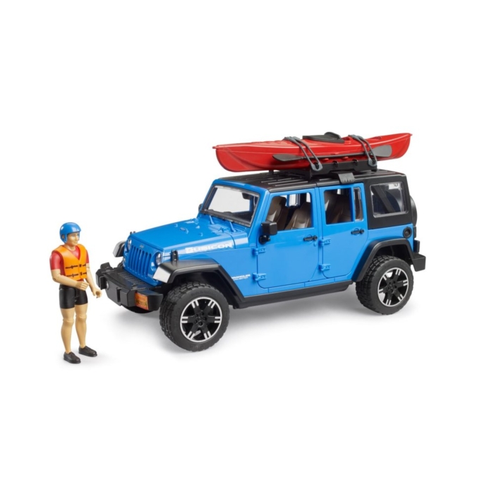 Wrangler jeep met kayak