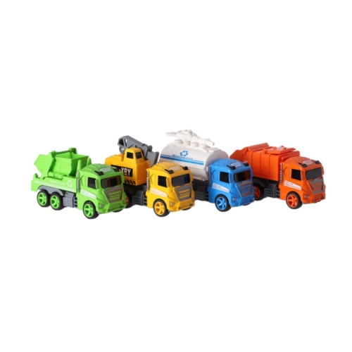 Diecast Truck Frictie 4 Assorti