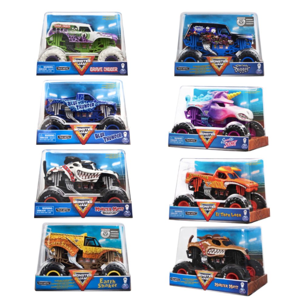 Monster Jam Die Cast Monstertruck 1:24  Assorti