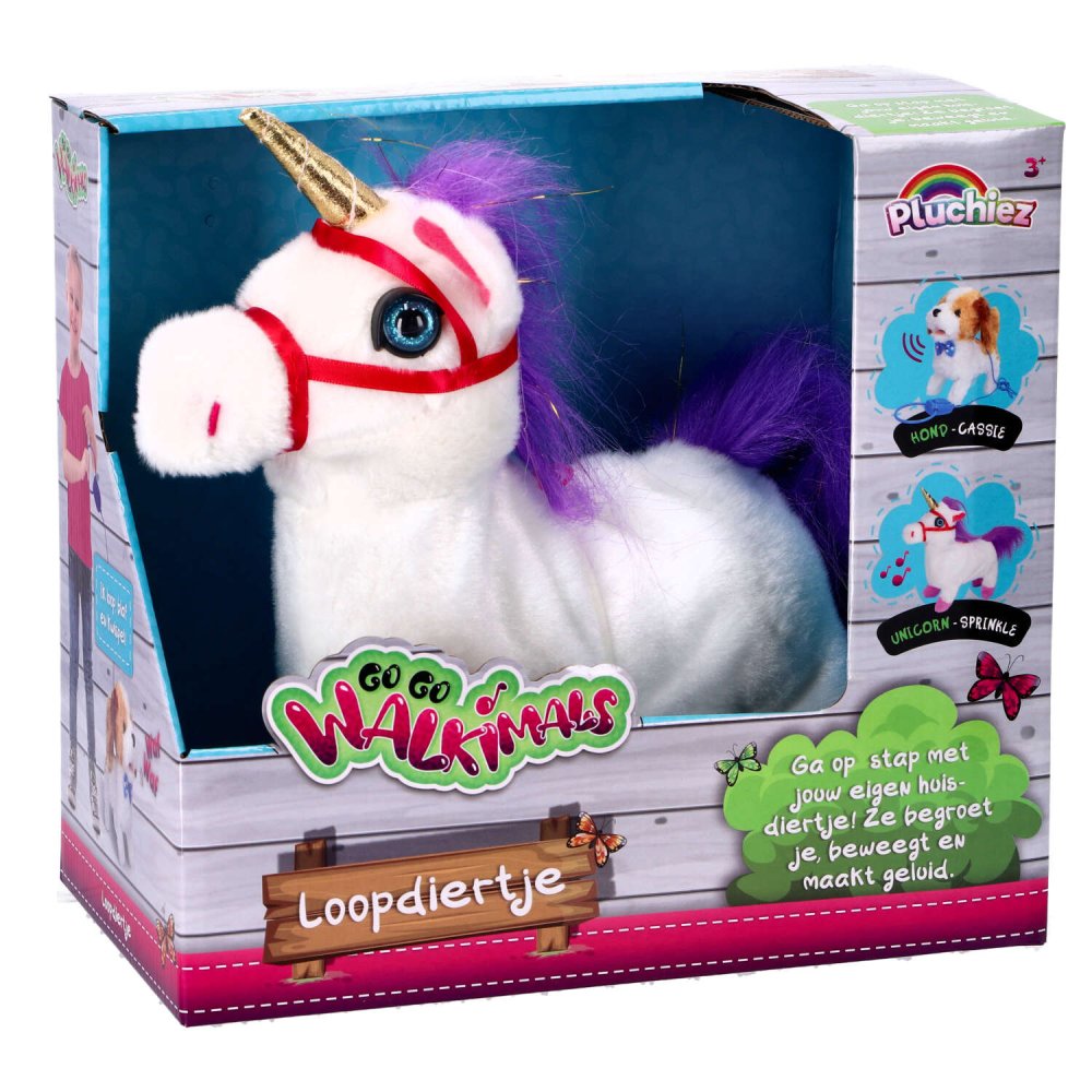 Go Go Walkimals Interactieve Unicorn Knuffel