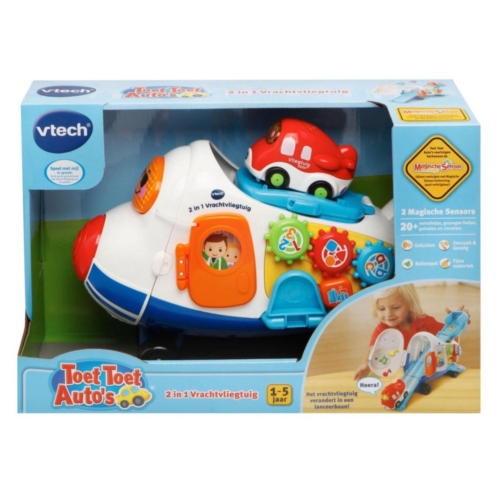 Vtech Toet Toet 2-In-1 Vrachtvliegtuig