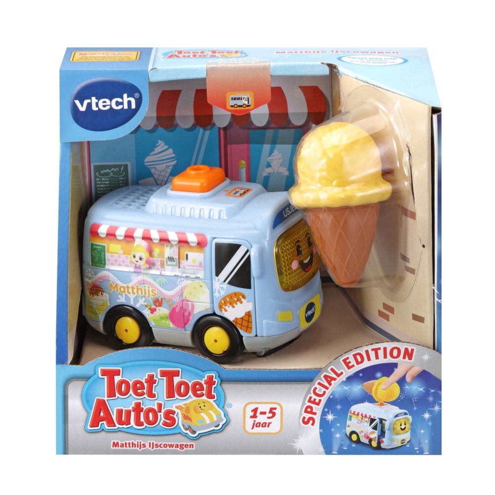 Vtech Toet Toet Auto's Special Edition Matthijs  IJscowagen