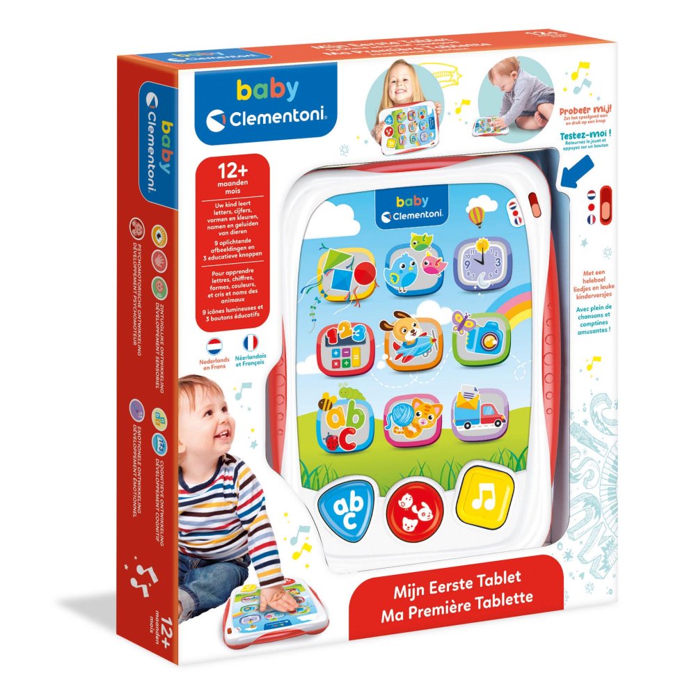 Clementoni baby tablet Nederlands