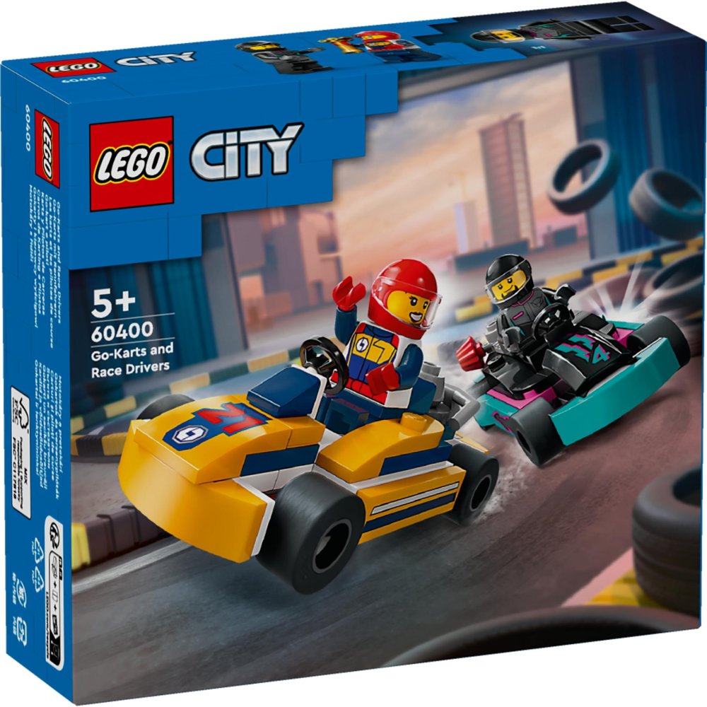 LEGO 60400 City Vehicle Karts En Racers