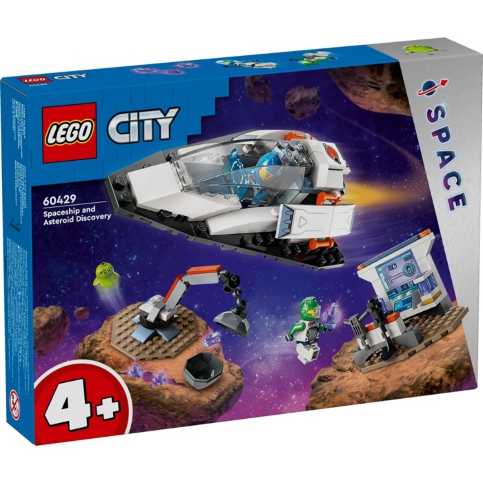 LEGO 60429 City Space Ruimteschip  En Ontdekking Van Asteroïde