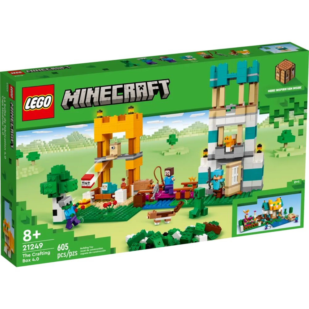 LEGO 21249 Minecraft De Crafting-box 4.0