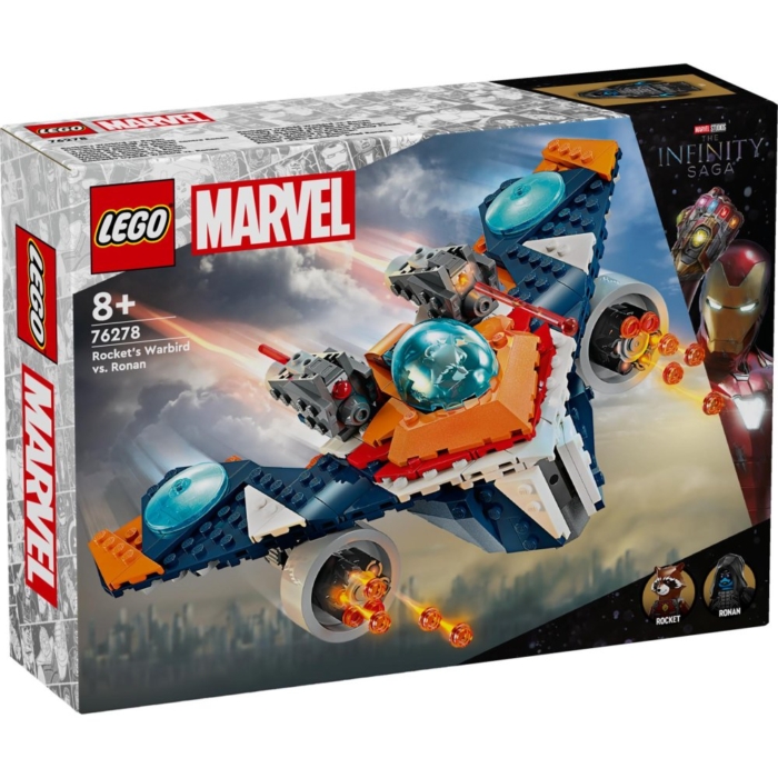 LEGO 76278 Super Heroes Marvel Rockets Warbird vs. Ronan