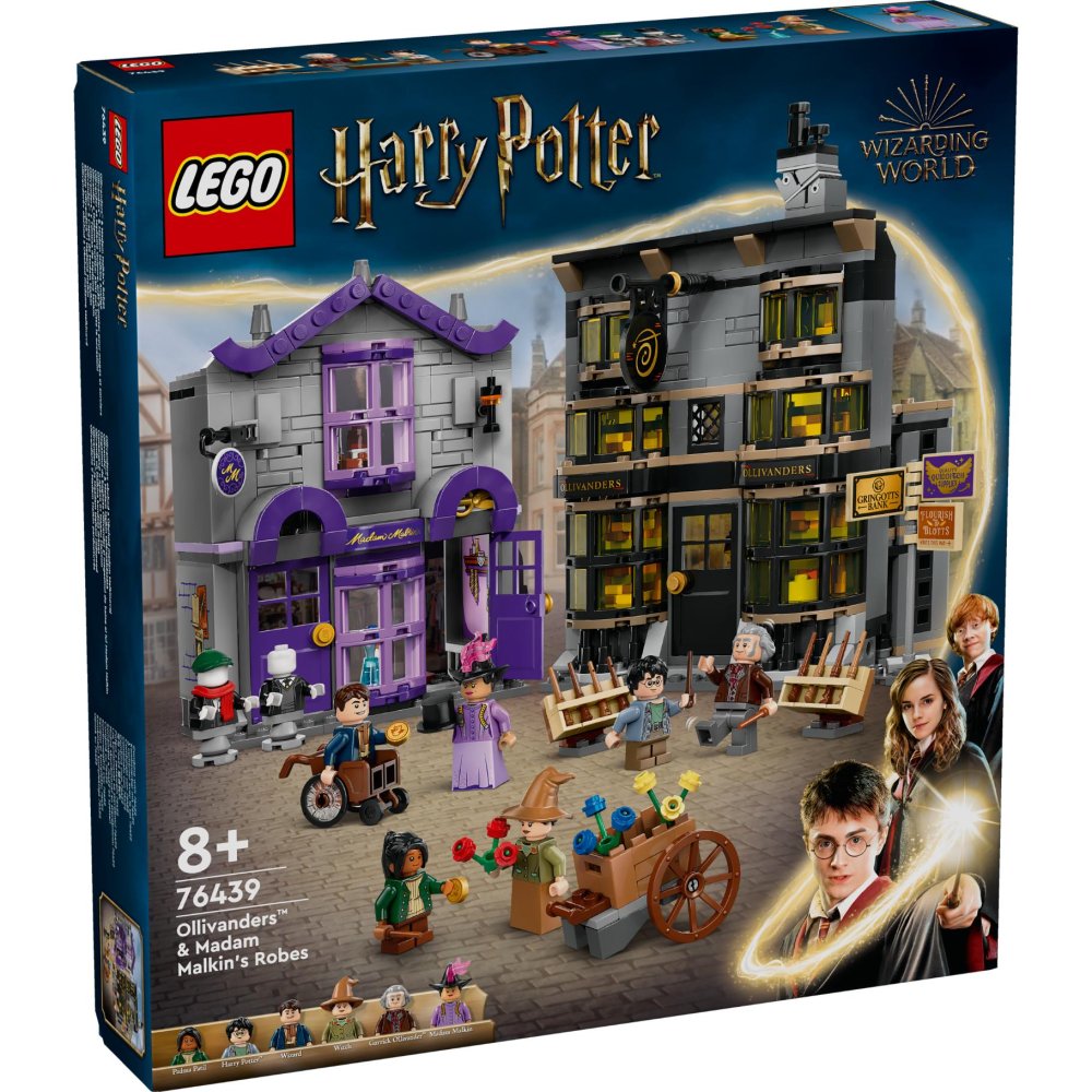 LEGO 76439 Harry Potter Olivanders & Madame Mallekins Gewaden