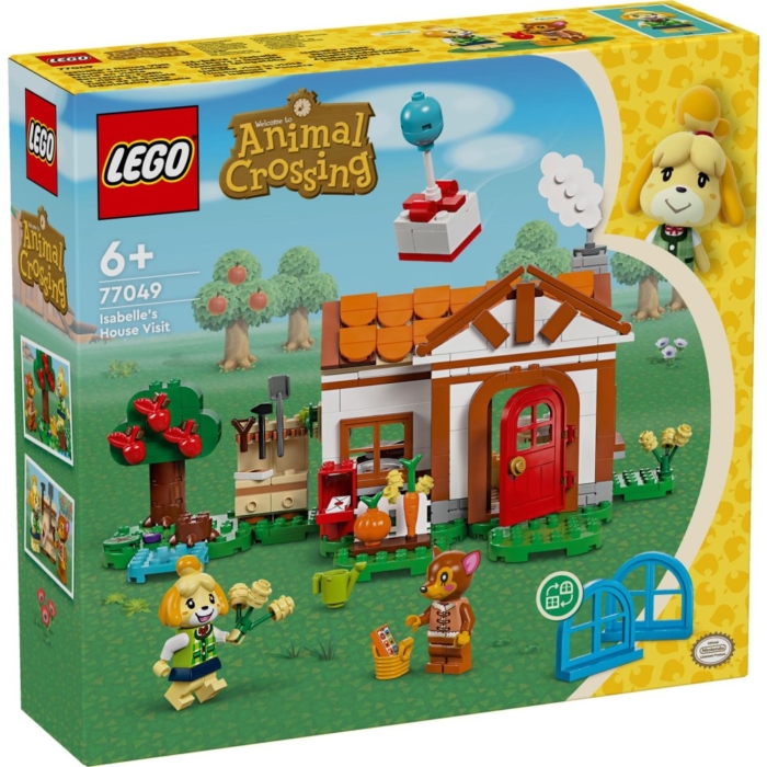 LEGO 77049 Animal Crossing Isabelle op visite