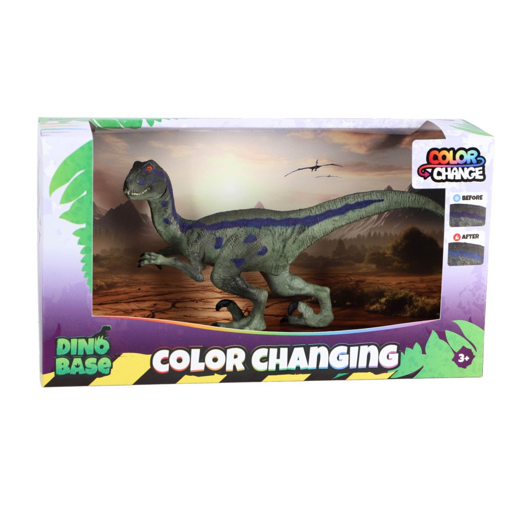 Dinobase Velociraptor color change dino