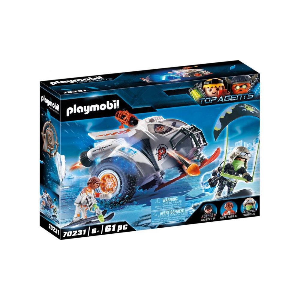 Playmobil 70231 Spy Team Sneeuwmobiel