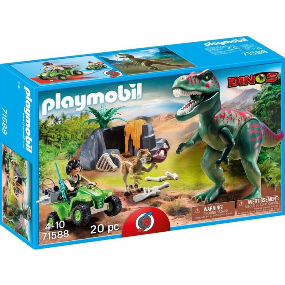 PlayMobil 71588 Dinos T-Rex Aanval Speelset