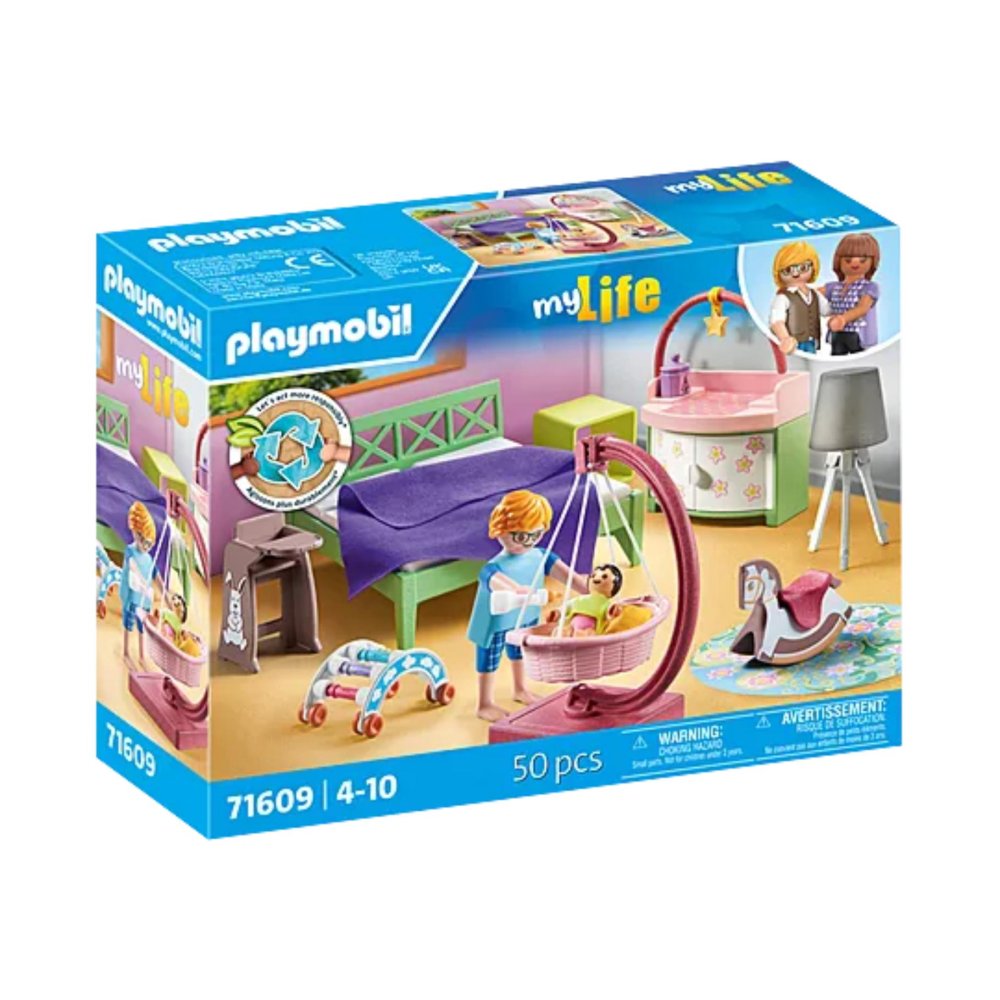 PlayMobil 71609 Slaapkamer met baby speelhoek