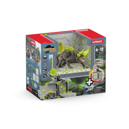 Schleich 42677 Battlecave Steen Kameleon