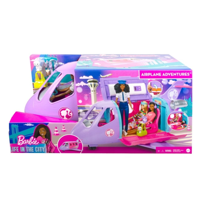 Barbie Adventure Vliegtuig Met Pop