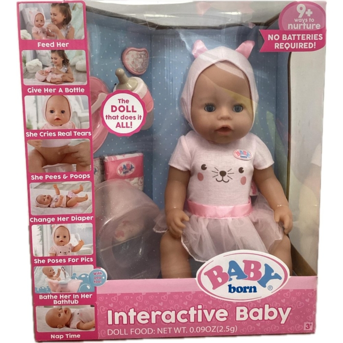 Baby Born interactieve baby doll