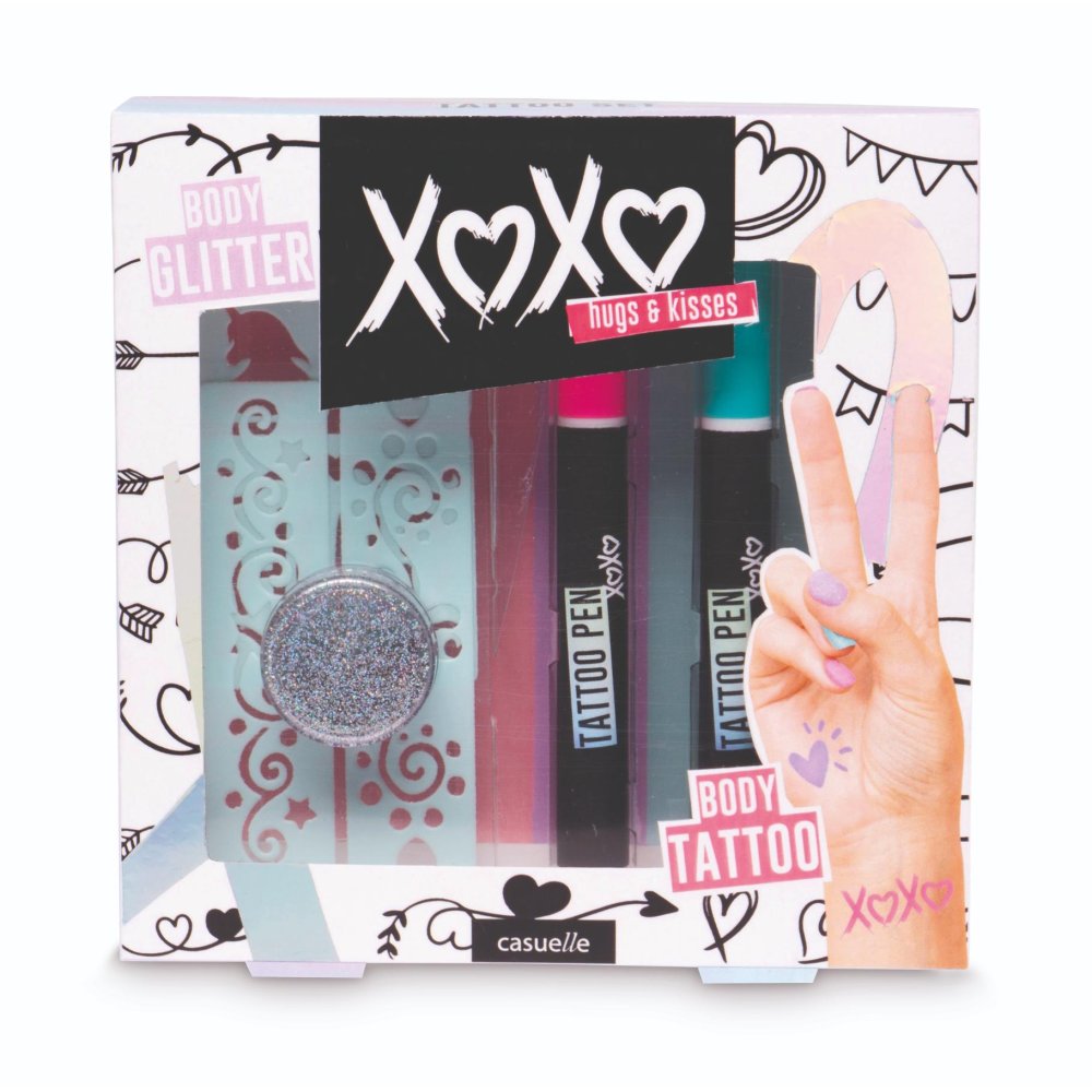 Casuelle XOXO Tattoo Set