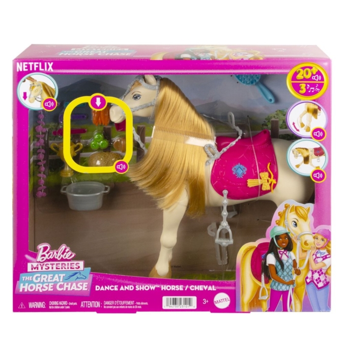 Barbie Paard Met Verschillende Functies