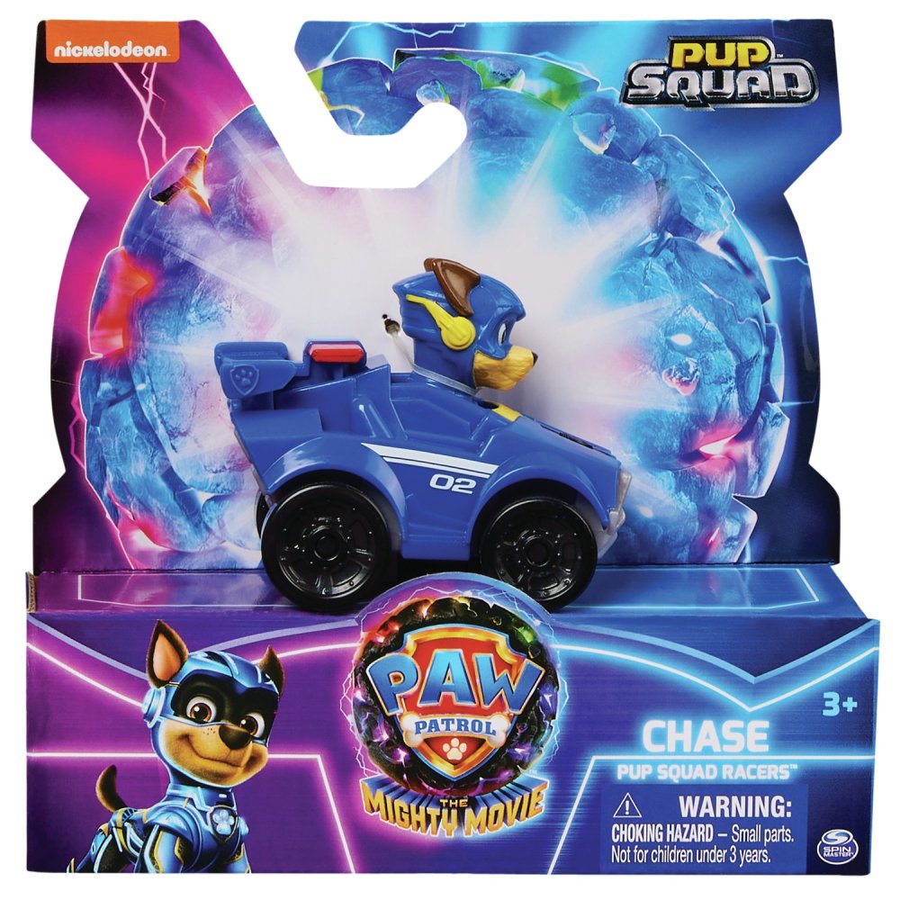 Paw Patrol The Mighty Movie Pup Squad Racers  Assorti