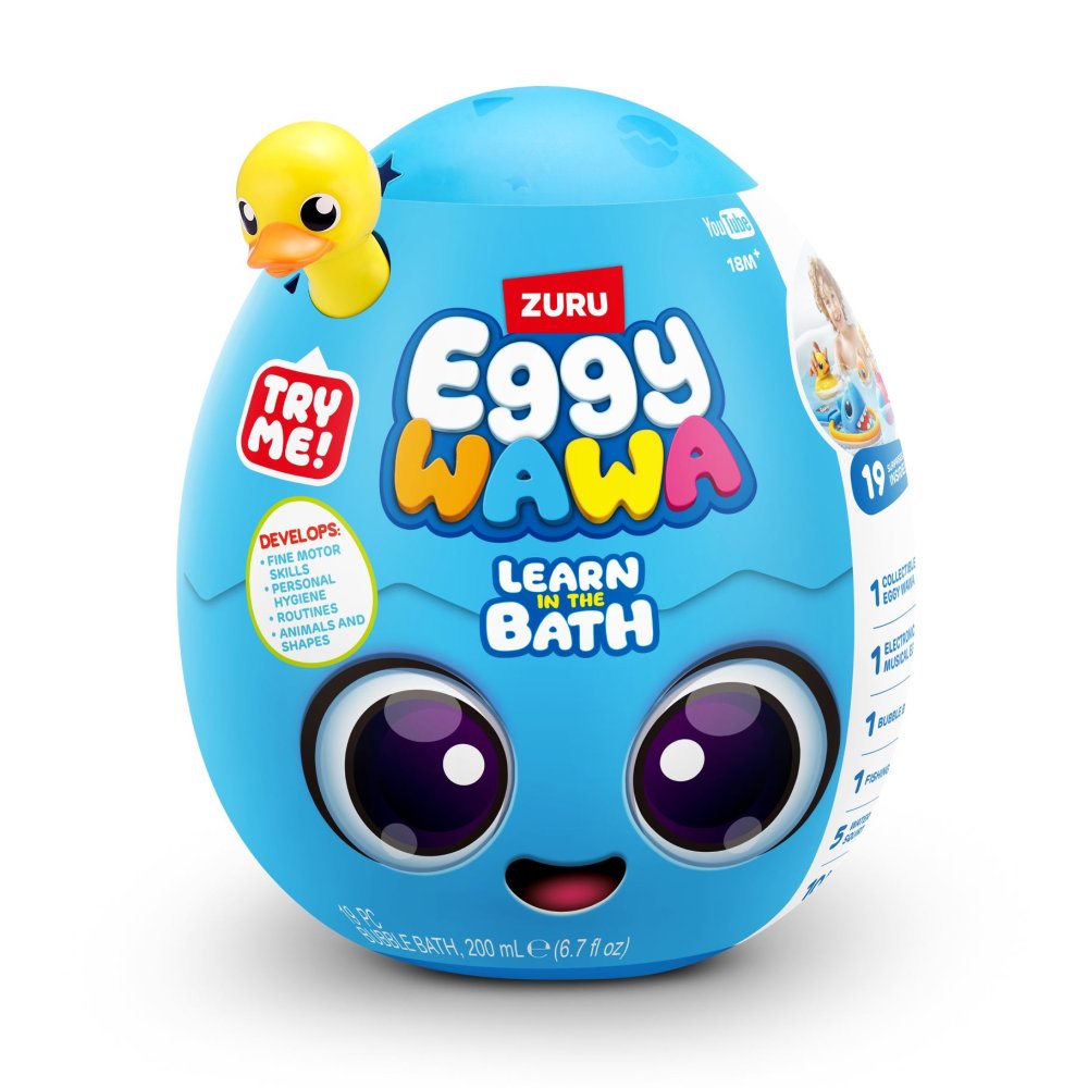 Eggywawa badtijd surprise blauw