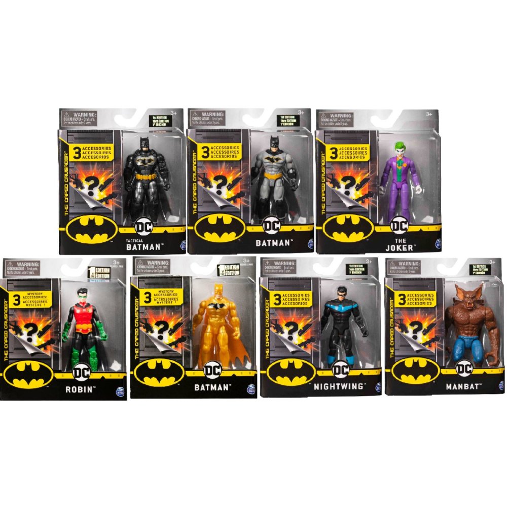 Batman 10 cm Basic Figures Assorti