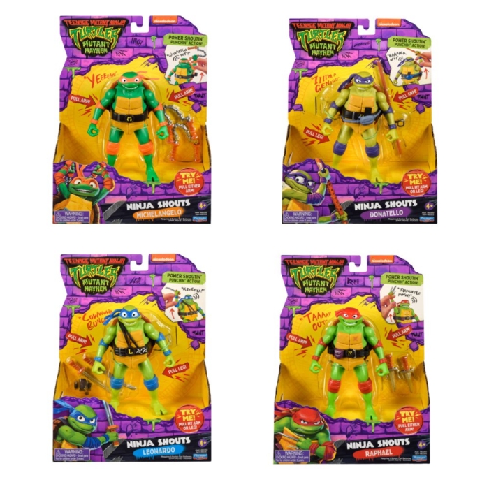 Ninja Turtles Movie Deluxe Figures 15Cm Assorti