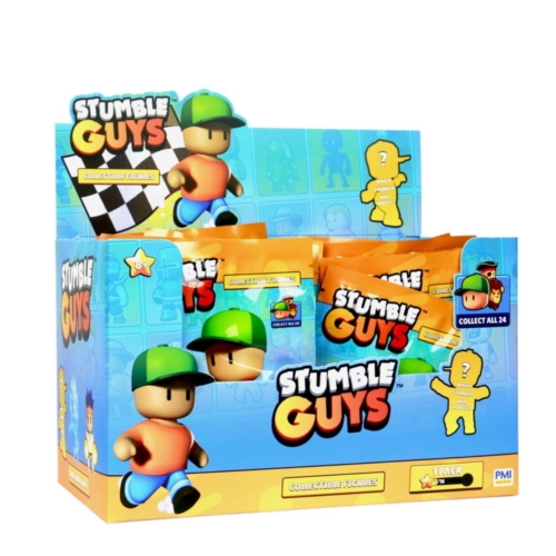 Stumble guys figuur 1 stuk 6 cm in blind assorti  display