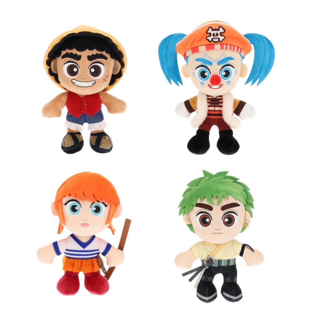 One Piece collectible pluche 20 cm 4 assorti