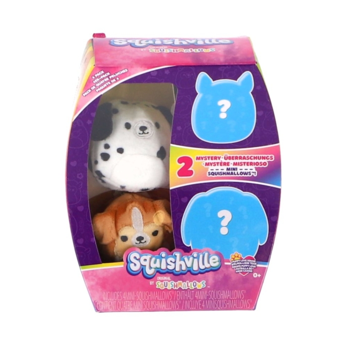 Squishville 4 Pack 4 Assorti