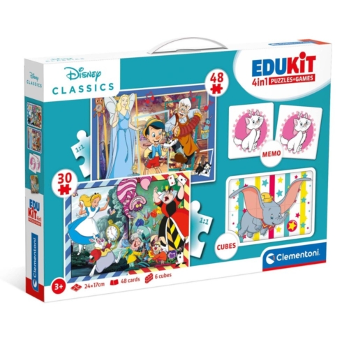 Clementoni edukit 4in1 disney classics