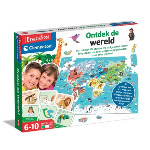 Spel Puzzel Ontdek De Wereld