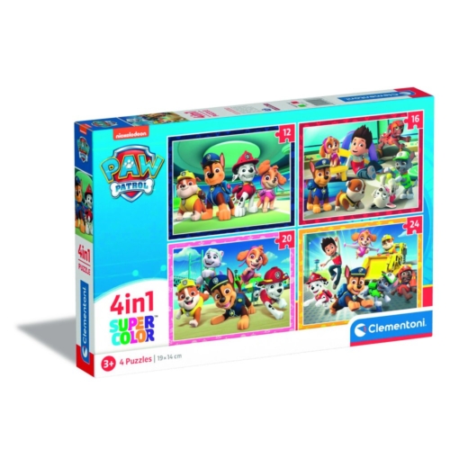 Clementoni Paw Patrol 4 in 1 puzzel 12