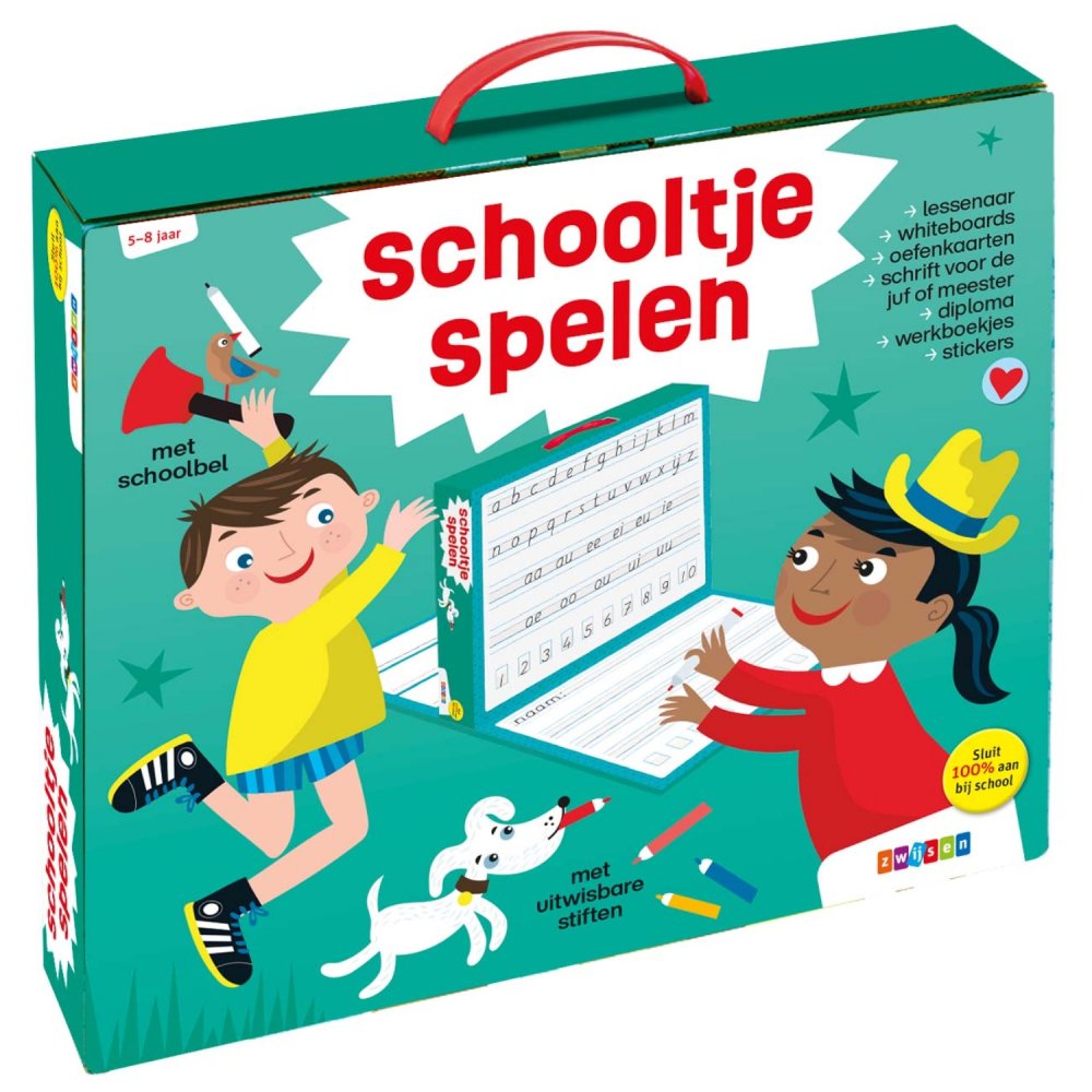 Schooltje Spelen Met Schoolbel Zwijsen