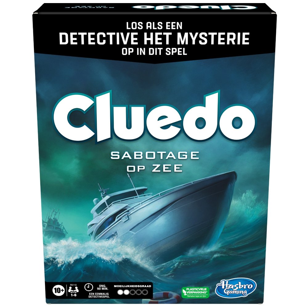 Cluedo Escape Sabotage Op Zee - Denkspel