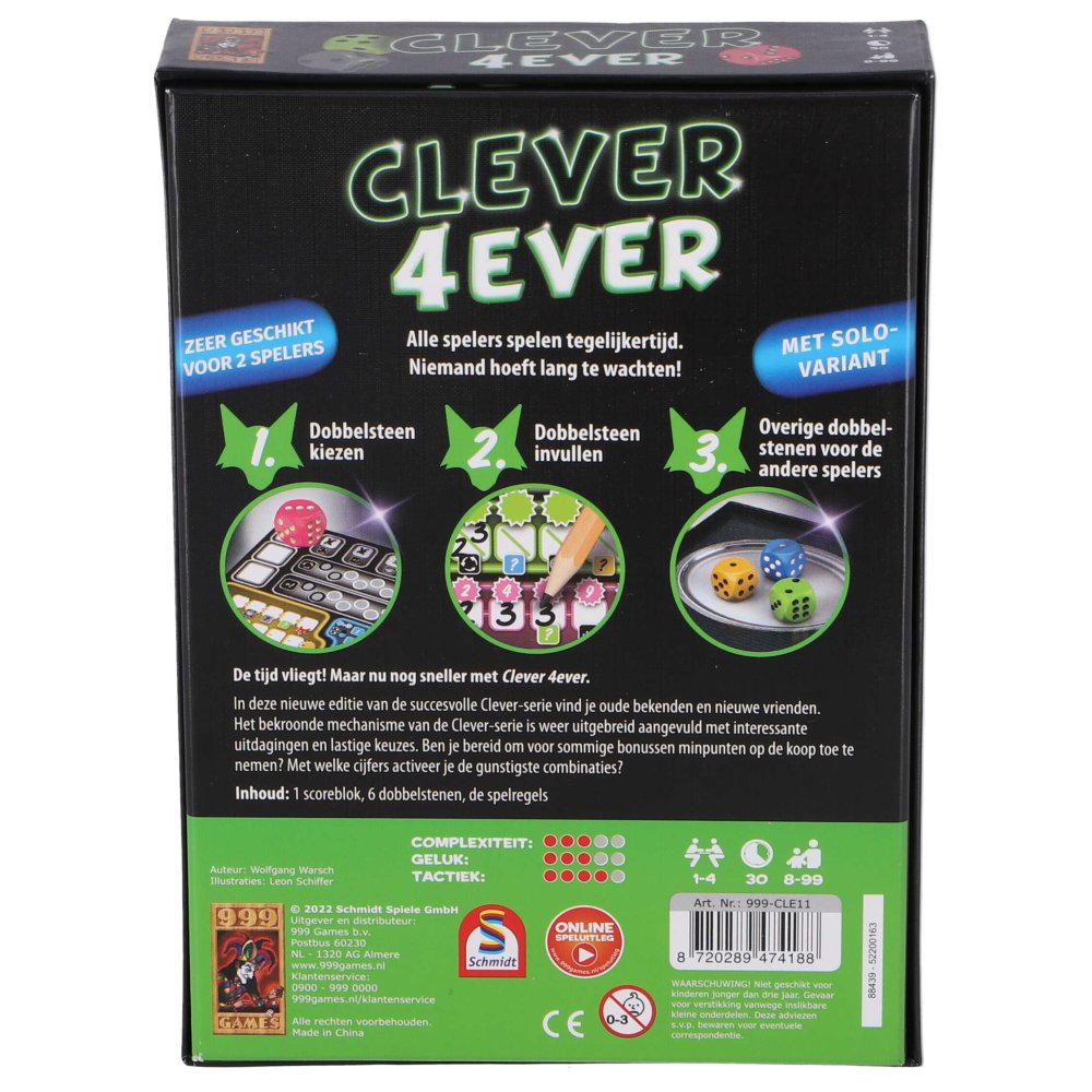 Clever 4 Ever - Dobbelspel