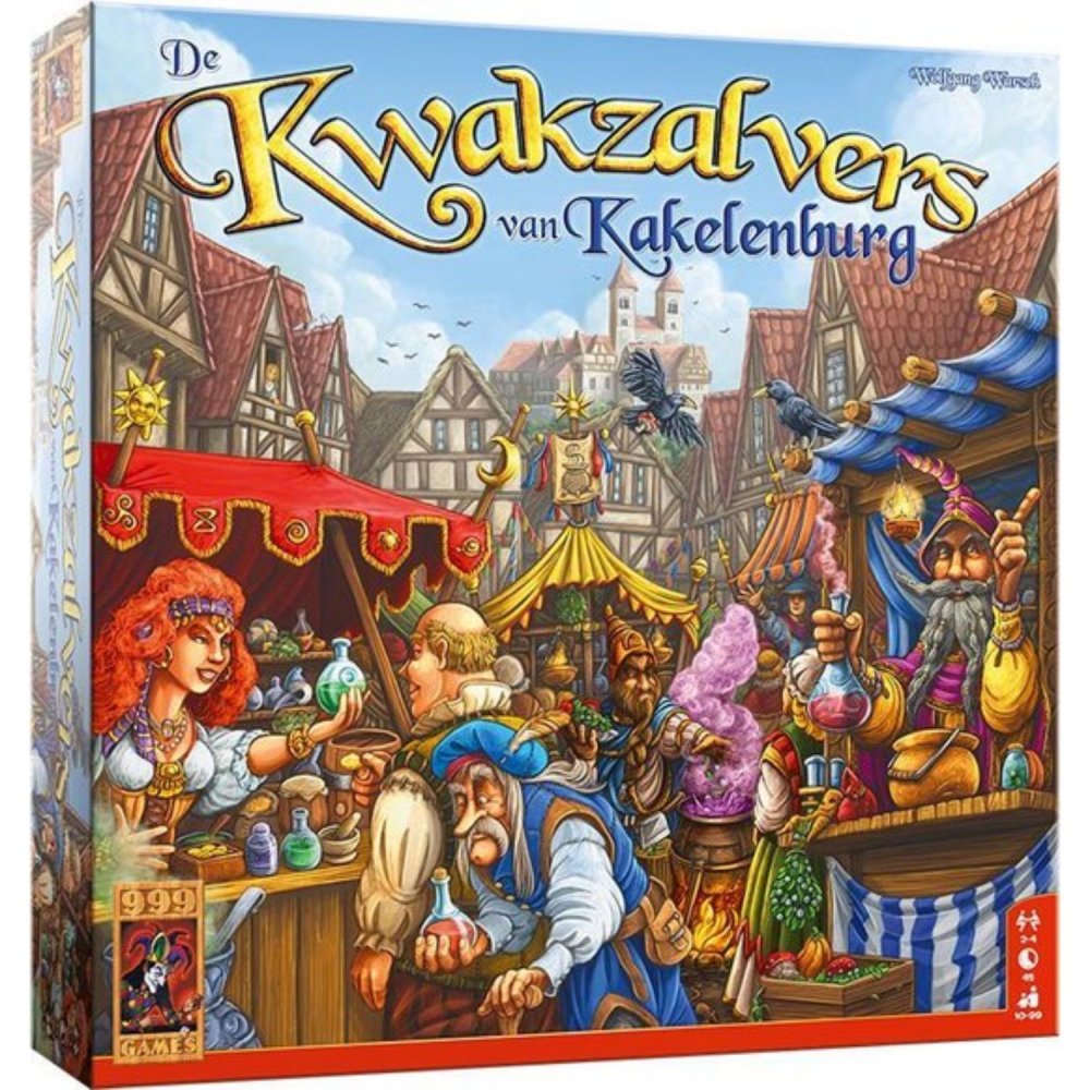 De Kwakzalvers van Kakelenburg - Bordspel