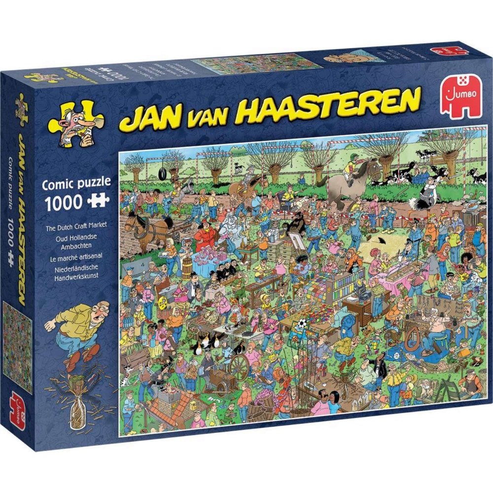 Jan Van Haasteren puzzel Oud Hollandse Ambachten 1000 Stukjes