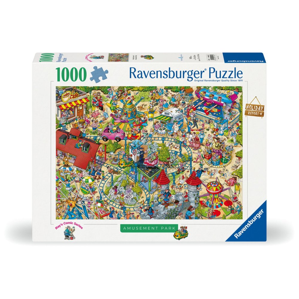 Ravensburger puzzel Ray's Holiday resort 4: The   amusement park 1000 stukjes