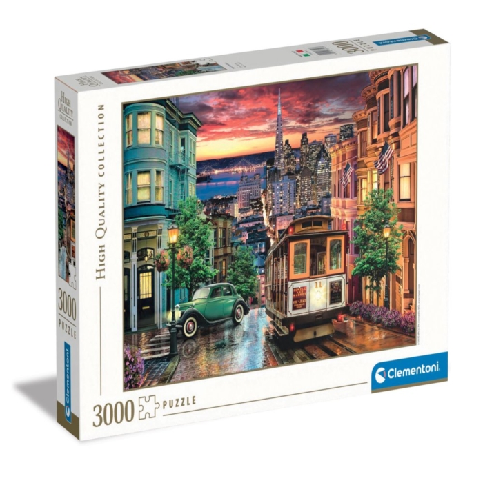 Clementoni puzzel San Francisco 3000 stukjes