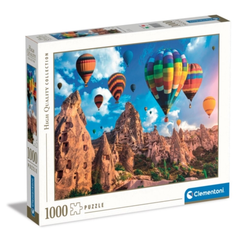 Clementoni puzzel Cappadocie Luchtballonnen 1000 stukjes