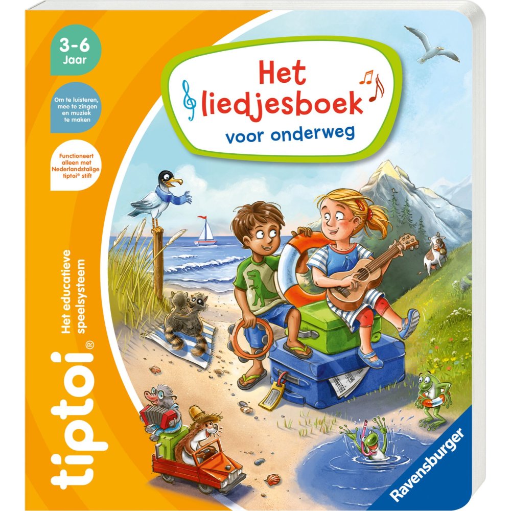 Ravensburger Tiptoi liedjesboek  voor onderweg   de avonturen van nijntje