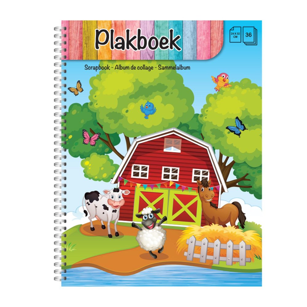 Schets/Plakboek A4 Ringband 36 Pagina's