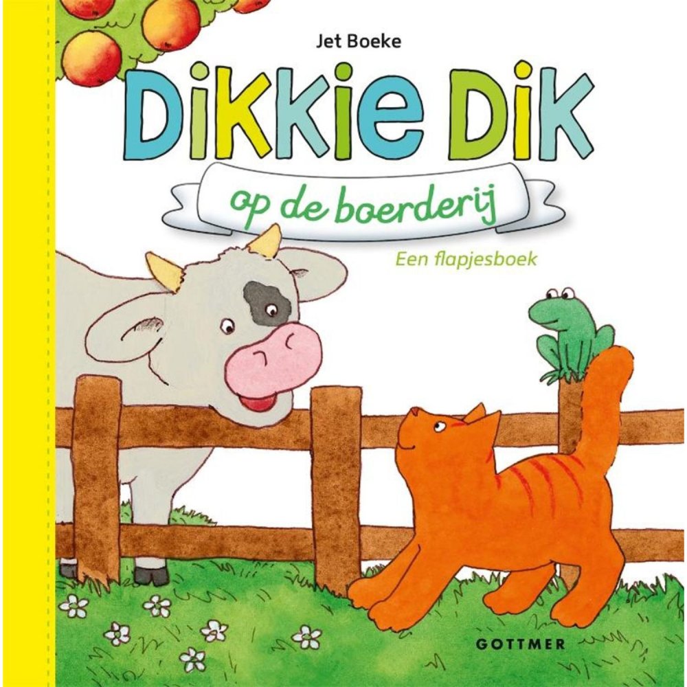 Dikkie Dik Op De Boerderij Kartonboek Flapjes